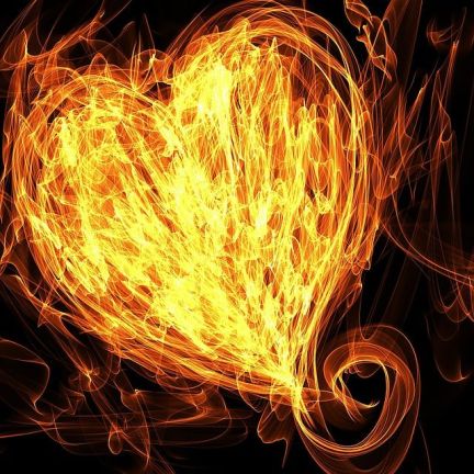 Heart Fire Lines